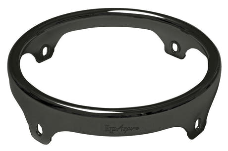Aro de bongó LP Aspire EZ Curve de 8", 4 orificios, níquel cepillado (LPA424B)