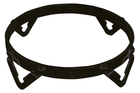 LP Matador Traditional aro para bongó 7", 4 orificios, negro (M410A)