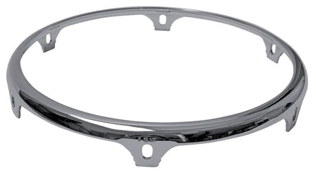 LP Comfort Curve II X Series aro de conga 12 1/2" tumba, cromo, LP736A