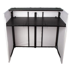 Soporte de mesa para DJ con soporte para TV
