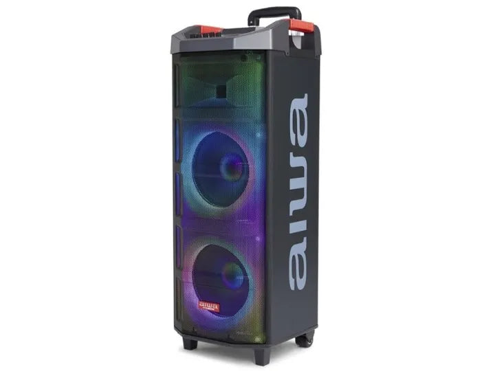 AIWA KTSP-730 Altavoz trolley para Party de 90W RMS con Bluetooth, RGB