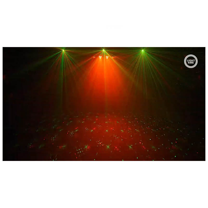 Light4Me T-Bar LED PAR Derby Láser MultiBar