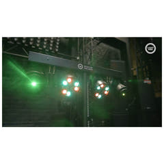 Light4Me T-BAR LED Láser PAR-sistema
