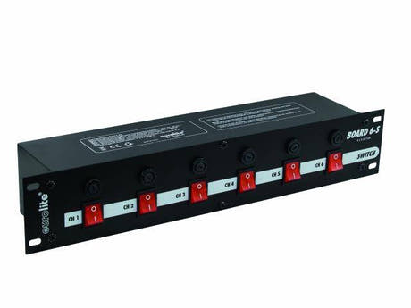 Eurolite Board 6-S Panel de Interruptores