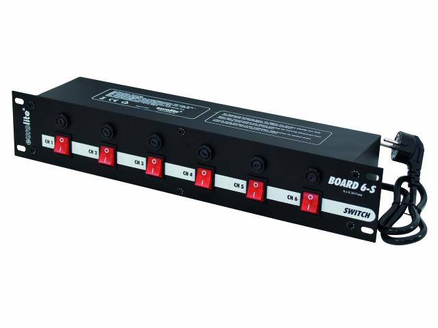 Eurolite Board 6-S Panel de Interruptores