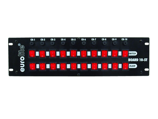 Eurolite Board 10-ST Panel de Interruptores