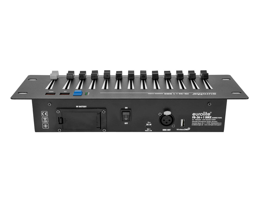 EUROLITE FD-36+1 Panel de dimmer DMX