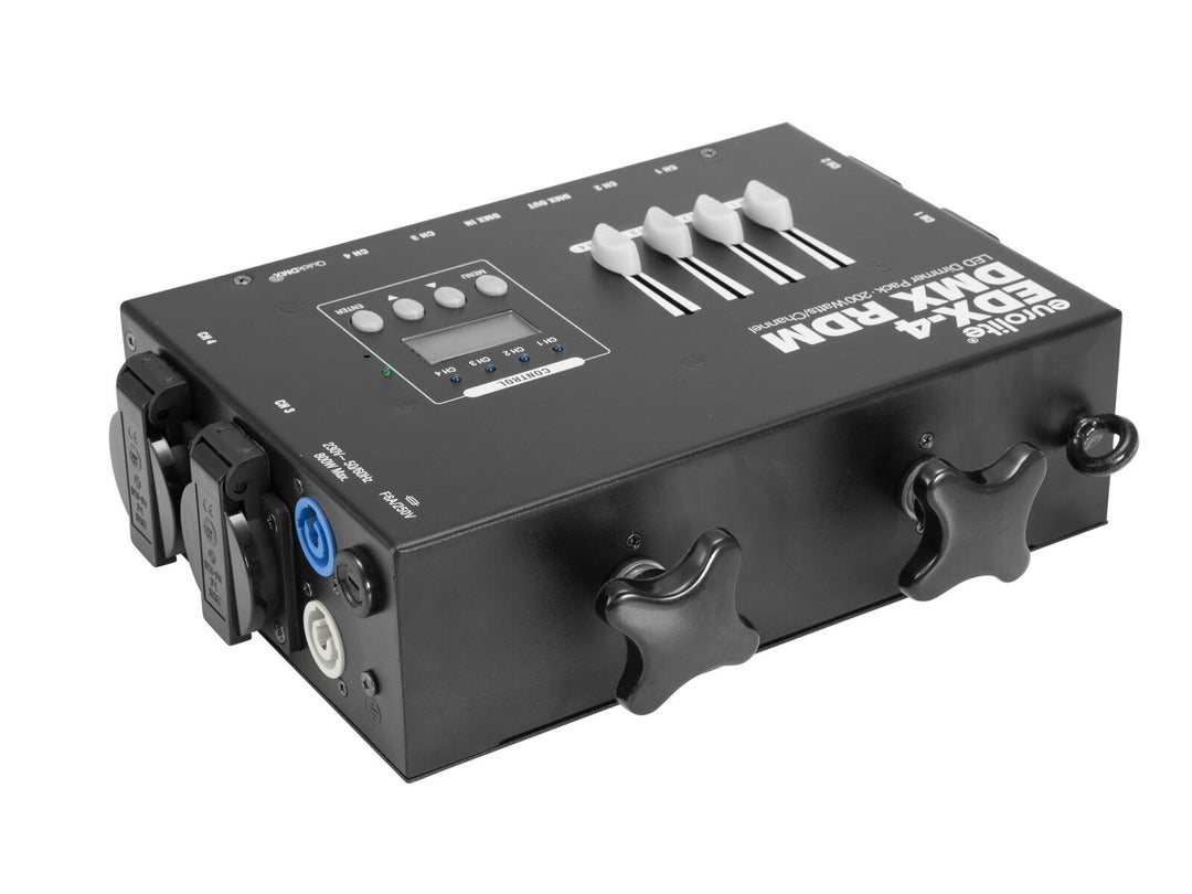 EUROLITE EDX-4 DMX RDM LED Regulador Pack
