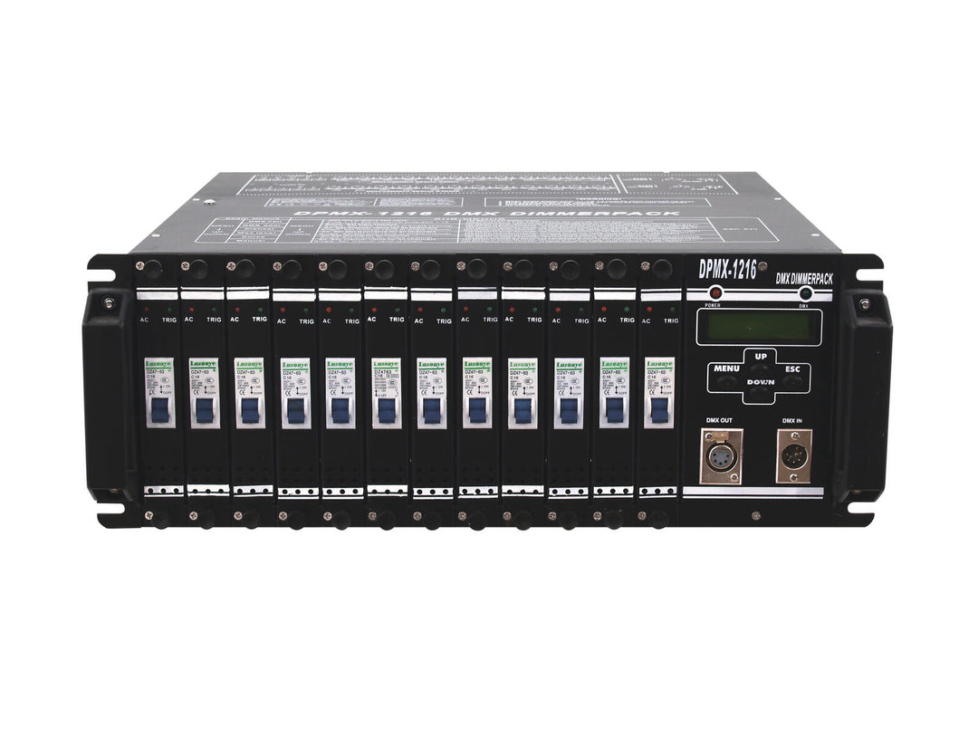 EUROLITE DPMX-1216 Paquete de atenuadores DMX