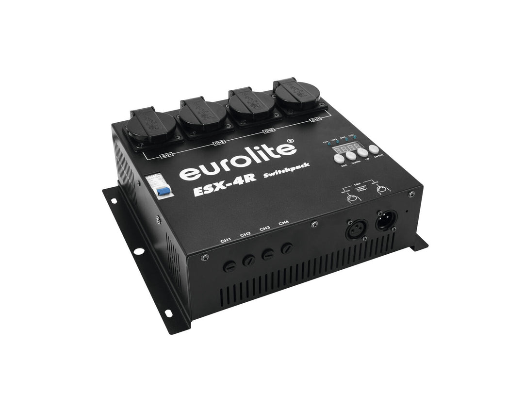 EUROLITE Pack de conmutadores DMX RDM ESX-4R
