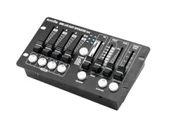 EUROLITE Set 4x BARRAS LED-6 QCL RGBW + 2x bolsa acolchada + controlador