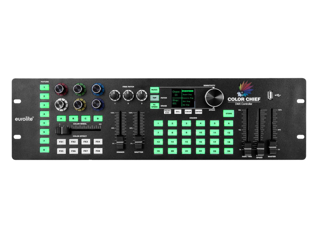 EUROLITE Controlador de color LED DMX
