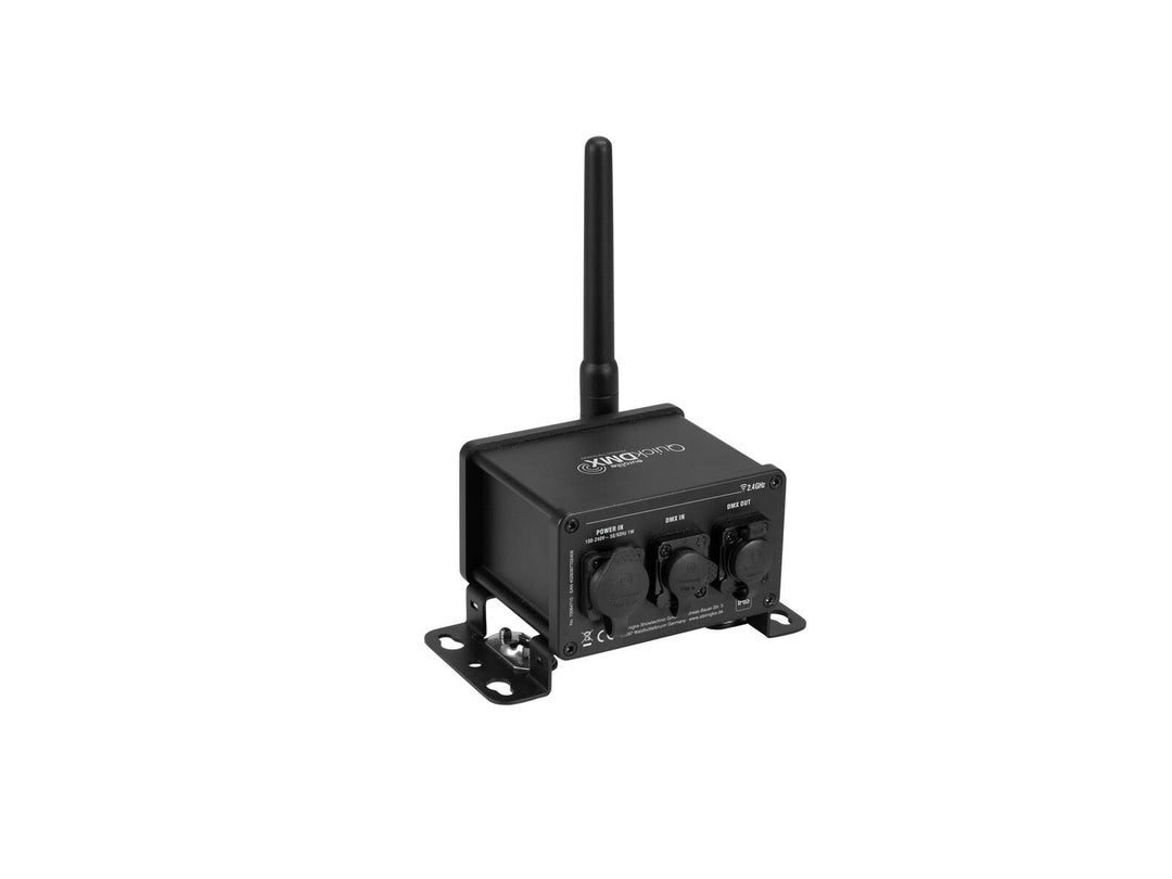EUROLITE QuickDMX Transmisor/Receptor inalámbrico para exteriores