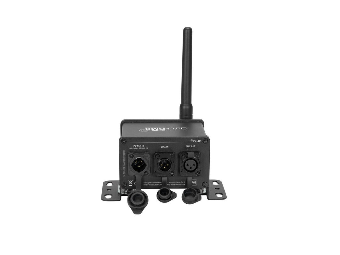 EUROLITE QuickDMX Transmisor/Receptor inalámbrico para exteriores