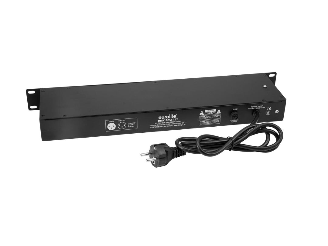 EUROLITE Divisor DMX Split 8X de 3 pines