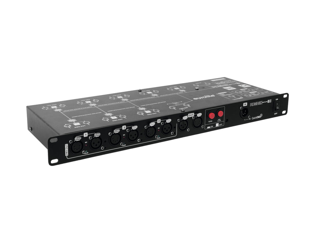EUROLITE DMX Split 8X Divisor RDM