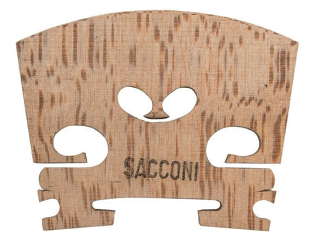 GEWA puente de violines modelo Sacconi 4/4, Standard, anchura de pie 41,5 mm
