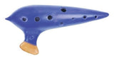 Plaschke Classic ocarina en G, 13,5 cm, de G2 a C4, esmaltada en azul