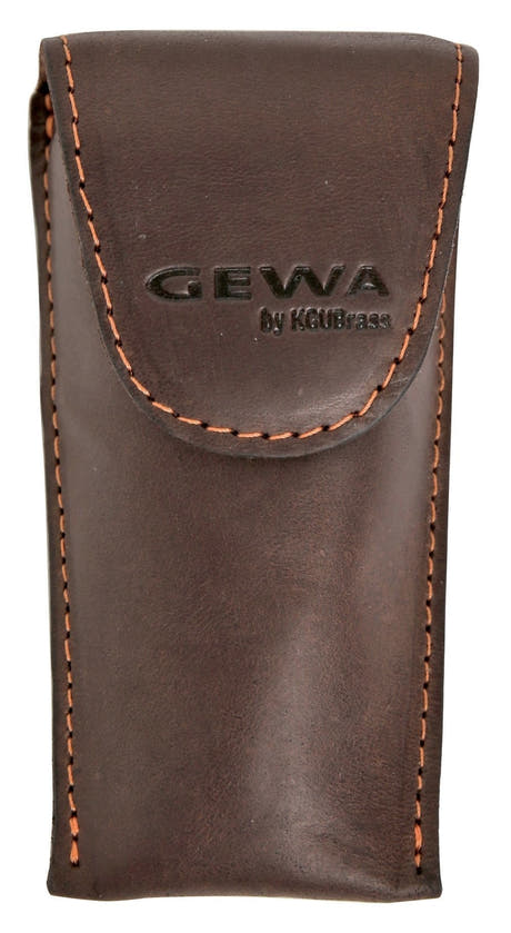GEWA Crazy Horse Trumpet Single para 1 boquilla de trompeta, marrón