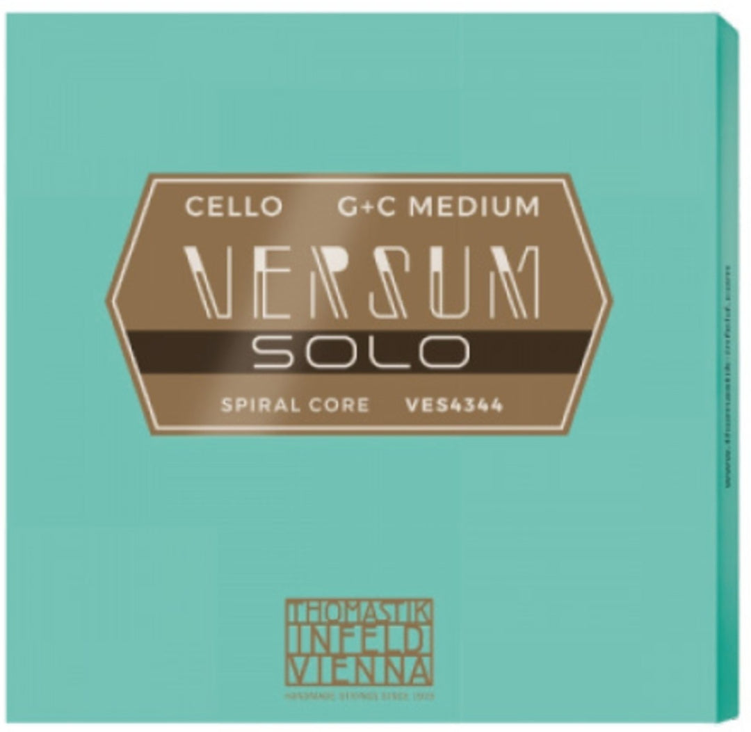 Thomastik-Infeld Cuerdas de Violonchelo Versum Solo - Set completo Solo (VES400)