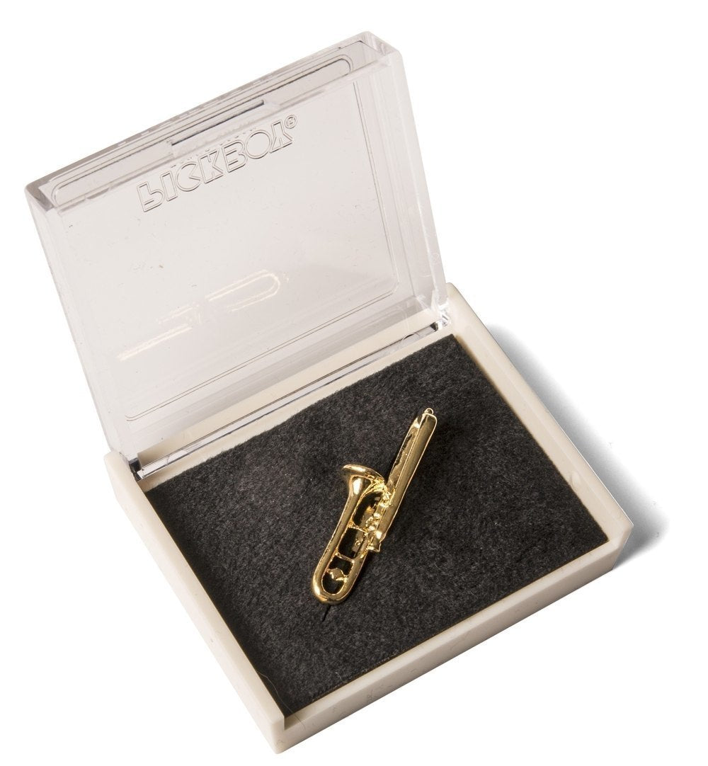 GEWA pin con forma de trombón, color dorado