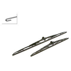 Juego de escobillas limpiaparabrisas BOSCH 651 Twin 650 + 450mm