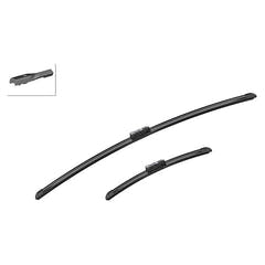 Juego de escobillas limpiaparabrisas Bosch Aerotwin Flatblade A404S