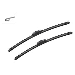 Juego de escobillas limpiaparabrisas Bosch AeroTwin Retro fit AR532S