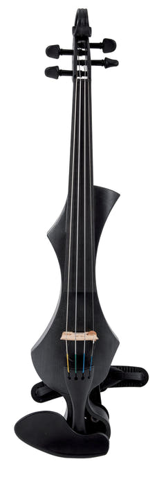 Violín eléctrico GEWA Novita 3.0 - Black (con hombrera Wittner)