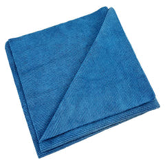 Paño de microfibra, 40x40cm, 330gsm, 10 unidades Azul