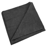 Paño de microfibra, 40x40cm, 330gsm, 10 unidades Negro