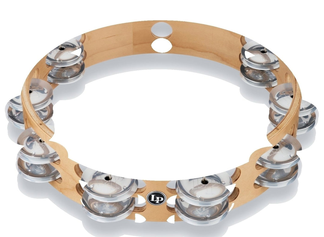 Pandereta Latin Percussion Pro 10 in de doble fila - LP380B-AL (LP380B-AL)