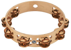 Latin Percussion Pandereta Pro 10 in de doble fila - LP380B-BZ (LP380B-BZ)