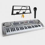 SUPRIMO 824 USB Teclados con micrófonos, reproductor MP3 y atril