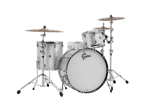 Gretsch USA Brooklyn 3-delt shell set 24", Satin Black Metallic