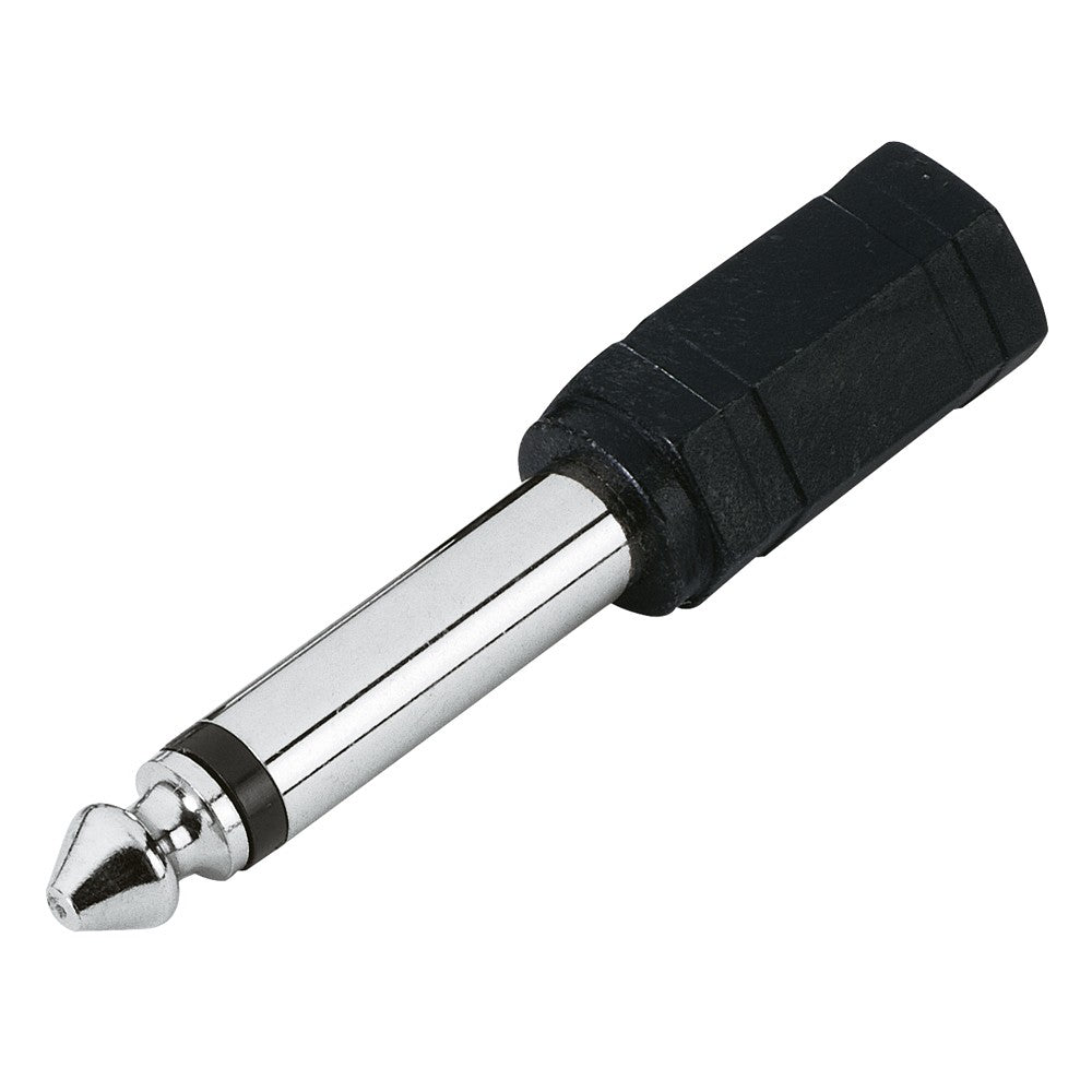 Adaptador Jack Mono Hembra 3.5 mm a Jack Mono 6.3 mm