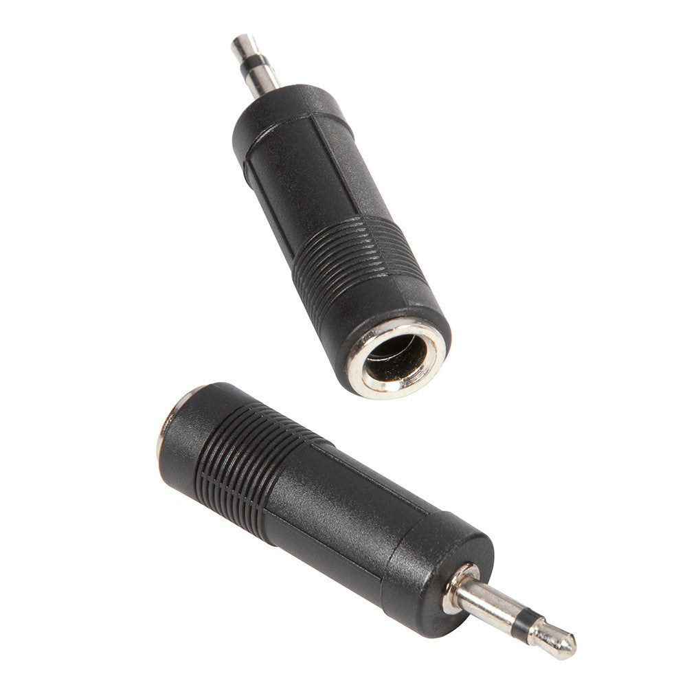 Adaptador de Audio Jack Mono 6.3 mm Hembra a Jack Mono 3.5 mm