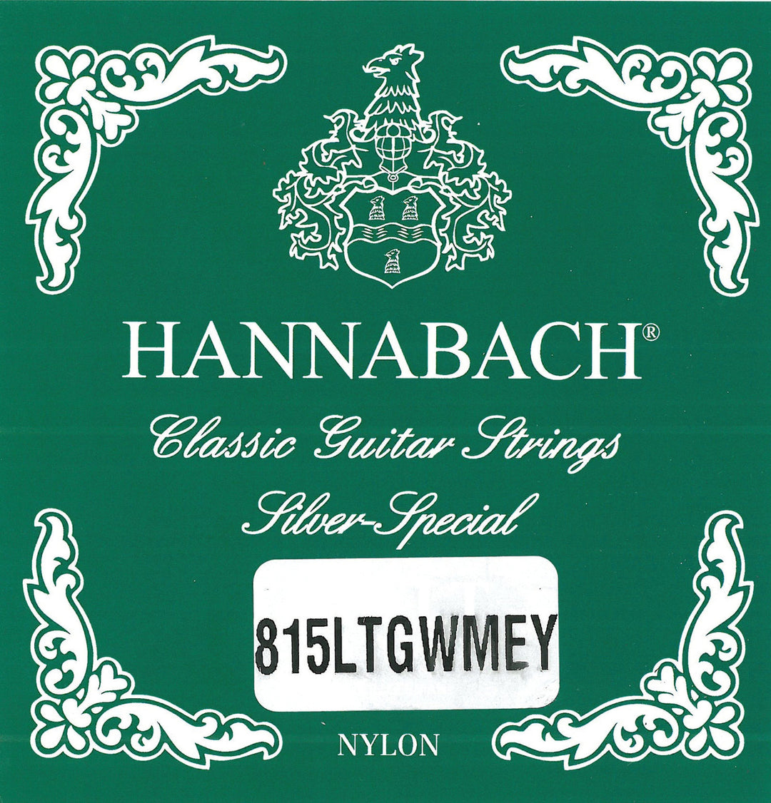 Cuerdas Hannabach para guitarra clásica Serie 815 Low tension Silver special - low tension (815LTGWMEY)