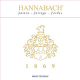 Hannabach Strings for classic guitar Serie 1869 Carbon/Gold HT - 3pc Bass Set (18697HT)