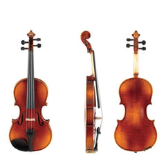 GEWA Ideale violines 4/4, listo para tocar, con clavijas de afinación fina Wittner