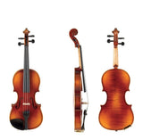 GEWA Ideale violines 4/4, listo para tocar, con clavijas de afinación fina Wittner
