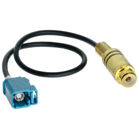 Adaptador de cámara de marcha atrás Fakra Hembra-RCA - Hembra