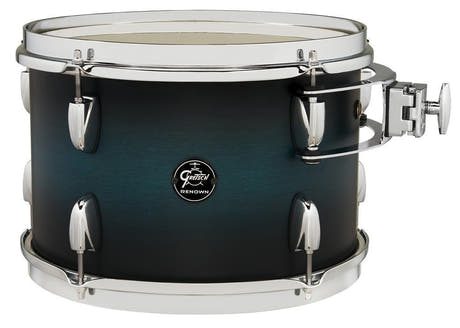 Gretsch Renown Maple tom 12" x 8", Satin Antique Blue Burst