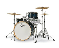 Gretsch Renown Maple 3-delt shell set 24", Satin Antique Blue Burst