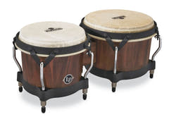 Latin Percussion Bongo Matador barril de madera de whisky (M201-WB)