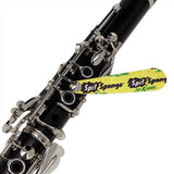 Key Leaves Spit Sponge vellón de limpieza para clarinete, oboe y flauta