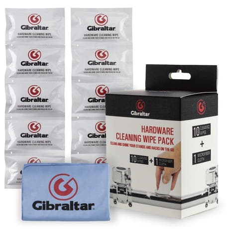 Gibraltar SC-HCW10 toallitas de limpieza para accesorios de batería, 10 uds.
