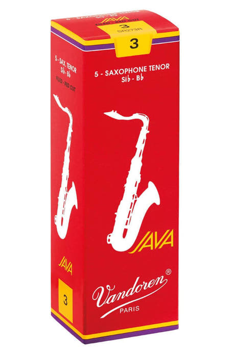 Vandoren Cañas para saxofón tenor Java Filed Red - 2 1/2