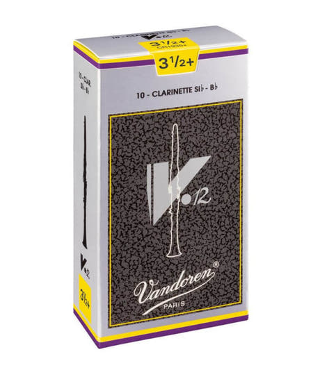 Vandoren Cañas para clarinete Bb V 12 - 4 1/2