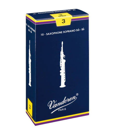 Cañas Vandoren Saxofón soprano Traditional - 3 1/2